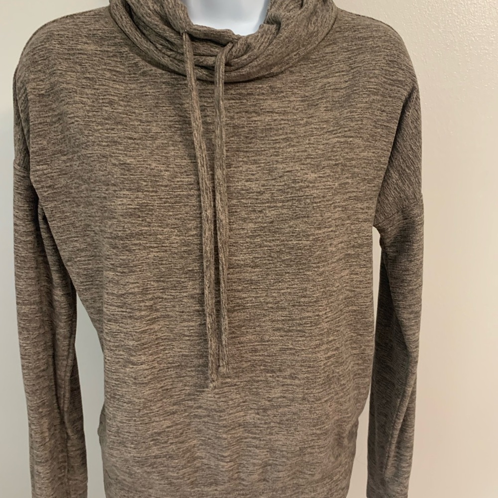 Maurices Drawstring Cowl Neck Pullover - Picture 3 of 16